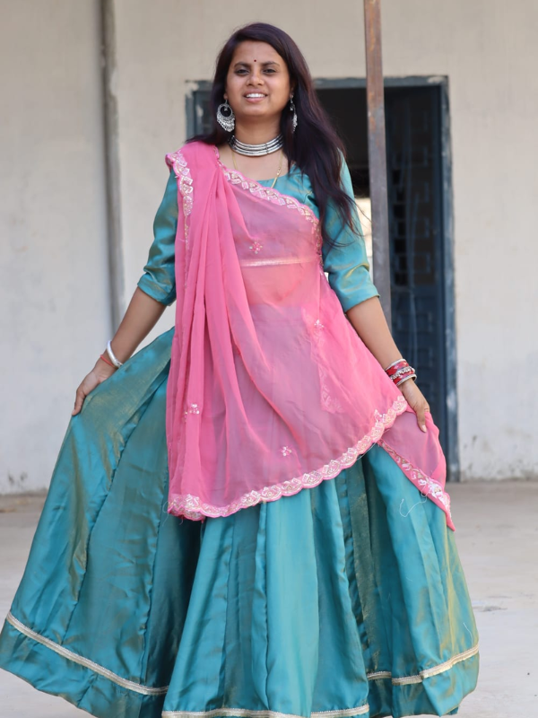 Kalidar Lehenga Set
