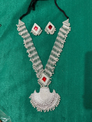 Oxidized Necklace Set