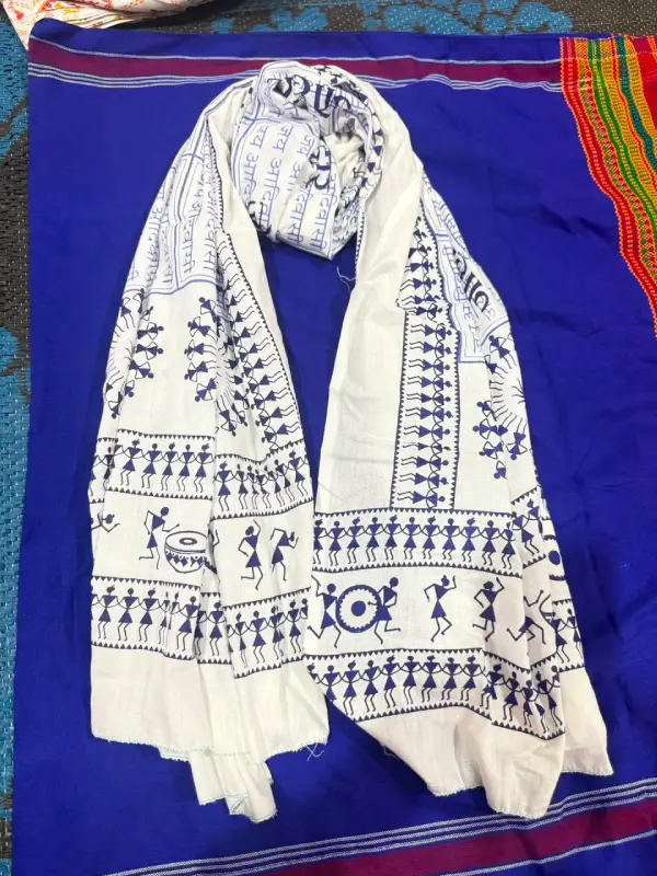 Alternative view of Johar White Gamcha